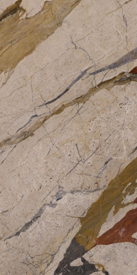 Керамогранит 120x60 Marmi Siciliani Breccia Sicilia Nat Ret матовая 8мм La Fabbrica