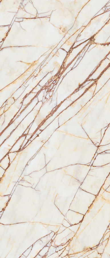 Керамогранит 280x120 Marmi Siciliani Bianco Imperiale Lap Ret полированная 6мм La Fabbrica