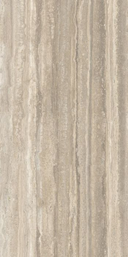 Плитка 120x60 7мм Tra Ob6 12 Lpm Traob612Lpm сатинированная бежевый, коричневый камень, травертин Lafaenza