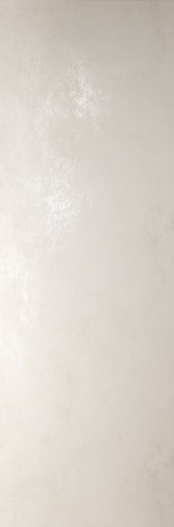 Плитка 300x100 4мм Oxide Avorio 3+ Lamf002012 лаппатированная белый металл Laminam