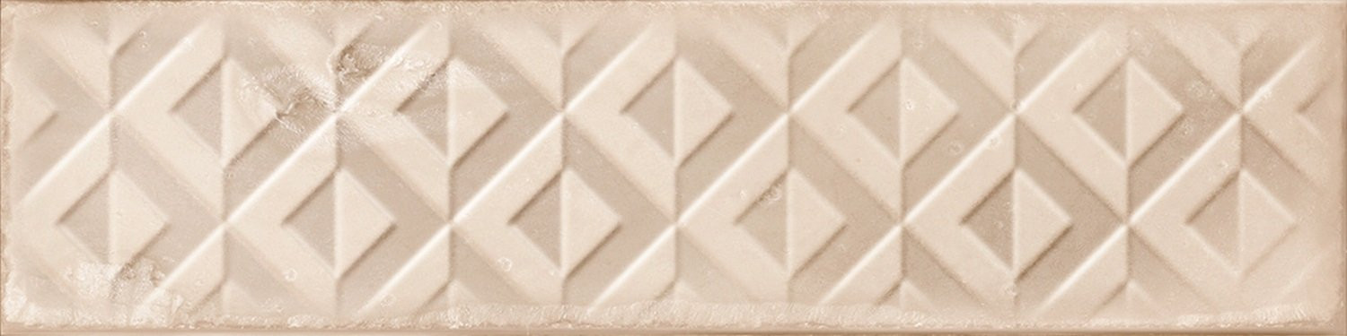 Керамическая плитка CFR000009 Relieve Drop Ivory Brillo 30x8 для стен глянцевая Cifre