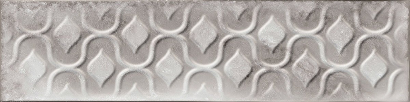 Керамическая плитка CFR000010 Relieve Drop Pearl Brillo 30x8 для стен глянцевая Cifre