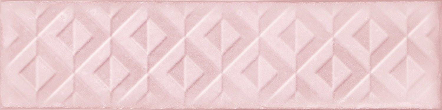 Керамическая плитка CFR000011 Relieve Drop Pink Brillo 30x8 для стен глянцевая Cifre
