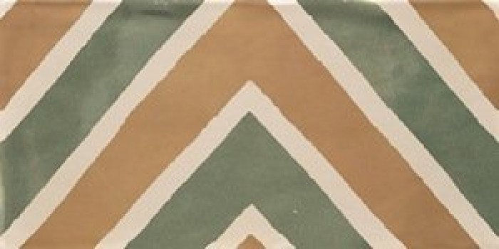 Керамическая плитка CFR000033 Decor Ask Olive 25x13 для стен глянцевая Cifre