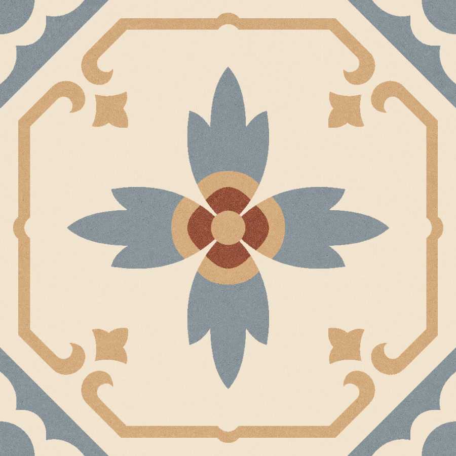 Керамогранит 20x20 8мм Martinique Mishele matt матовая бежевый A-Ceramica