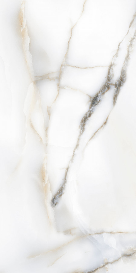 Керамогранит 120x60 7мм Hexa White polished см 7мм глянец белый A-Ceramica