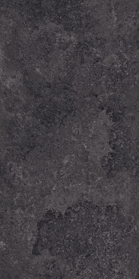Керамогранит 120x60 8.5мм Concreto Lunar Carbon dark matt матовая черный A-Ceramica