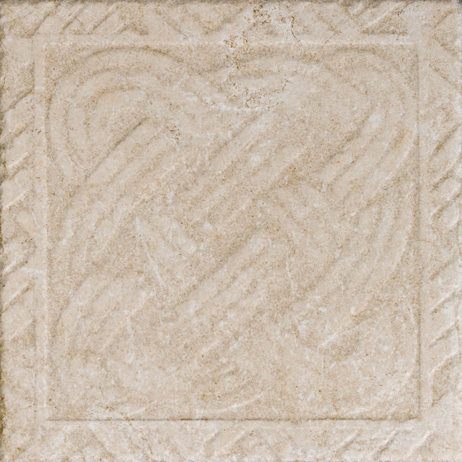 Керамогранит 20x20 Ostuni Trame Sabbia матовая коричневый камень Cerdomus