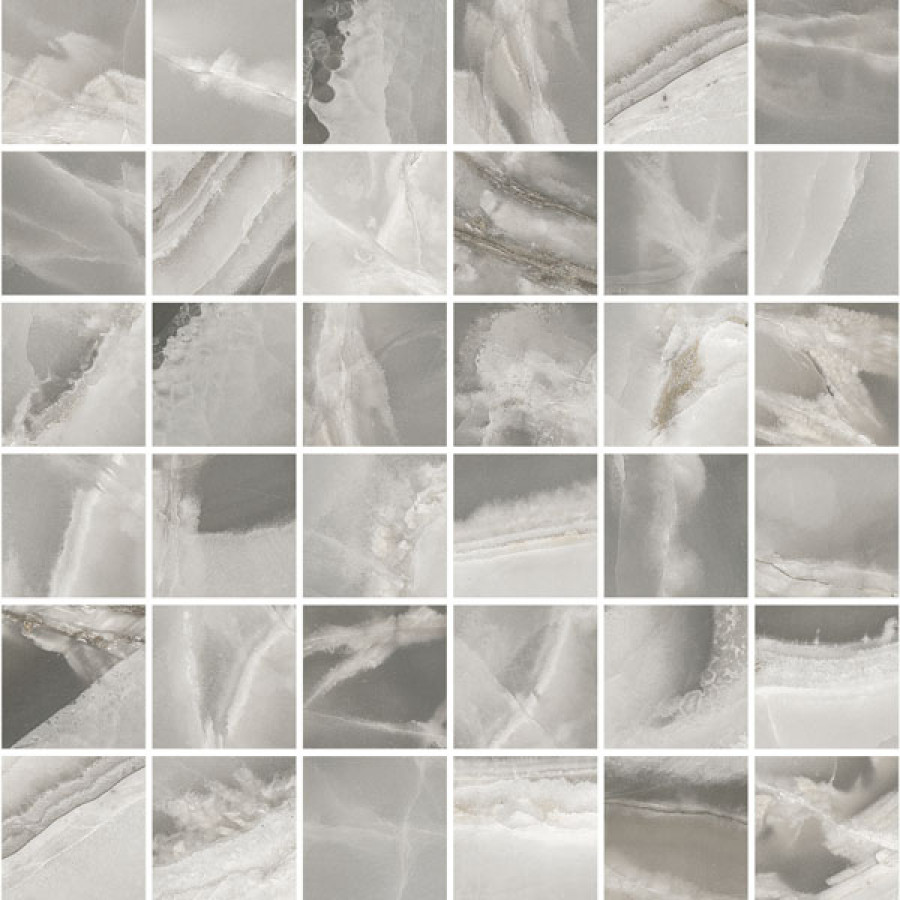 Керамогранит 30x30 мозаика Jade Ematite Mosaico Lev полированная 10мм Cerdomus