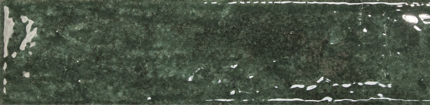 Плитка 28x7 9мм Mediterraneo Медитерранео Олива/оливковый глянцевая DNA Tiles