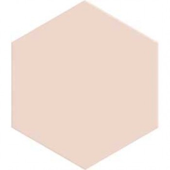 Плитка Bee Pink 124262 матовая розовый однотонная 12x10 9мм DNA Tiles