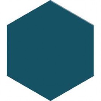 Плитка Bee Blue 124264 матовая синий однотонная 12x10 9мм DNA Tiles