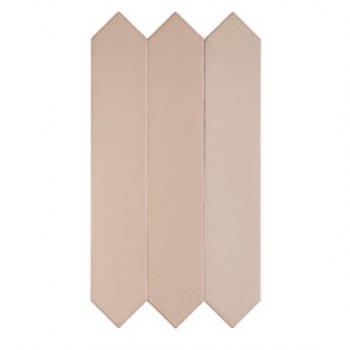 Плитка Candy Crayon Pink 128399 матовая розовый однотонная 24x4 DNA Tiles