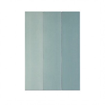 Плитка Candy Blue 128385 матовая голубой однотонная 20x5 DNA Tiles