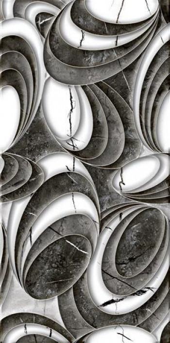 Плитка 60x30 Elara Rustic см 5157 глянцевая серый Sina