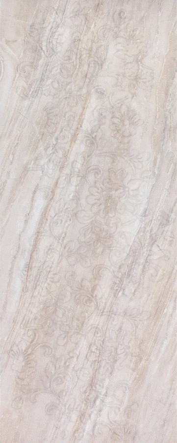 Плитка 75x30 Palasio Flower grey см матовая серый Sina