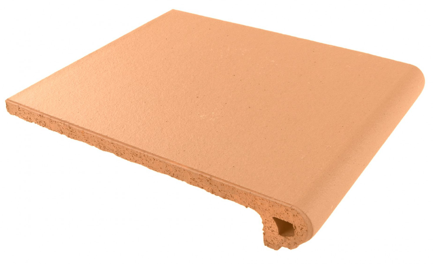 Ступень клинкерная 33x24 Natura 016 Terra R11 противоскользящая бежевый 18мм Canada Gres