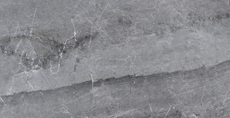 Плитка керамогранитная 67x33 Marble Ceniza 446/base R11 противоскользящая серый темный 10мм Kerastep
