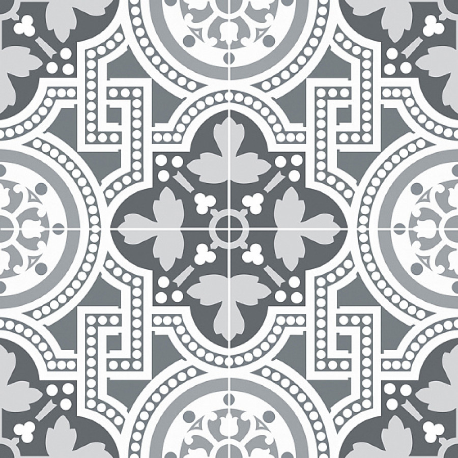 Керамогранит 44.5x44.5 Chic Collection Seaford Grey DG_CH_SEA_GR_DP Dual Gres