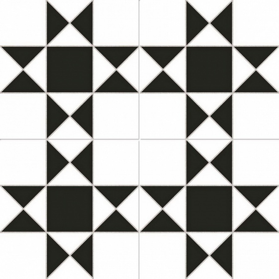 Плитка 45x45 Chic Cardiff White матовая Dual Gres