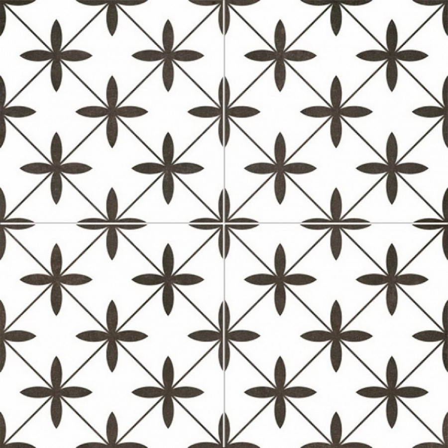 Плитка 45x45 Chic Poole White матовая Dual Gres