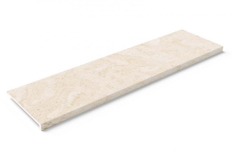 Ступень керамогранитная 120x33 Coralina 1911 Прямоугольная/peldano Recto R9 матовая бежевый 11мм Mayor