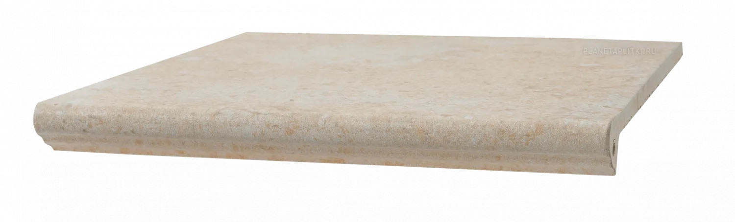 Ступень угловая 33x33 Peldano Fiorentino Angular Aitana Blanco матовая Azuliber