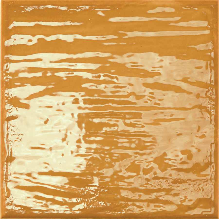 Керамогранит 22x22 Rain Kaki 22 глянцевая оранжевый Prissmacer