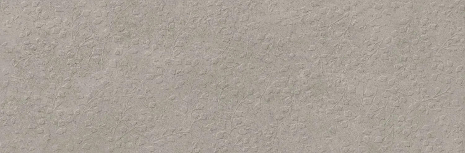 Декор 100x33 7мм Portwall Rlv. Bloom Greige матовая TAU Ceramica