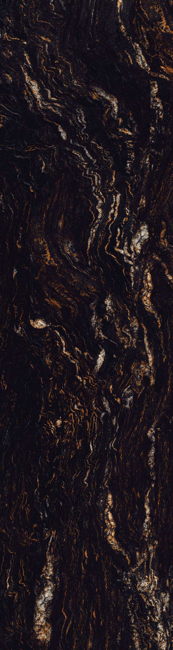 Керамогранит 800x300 Black Fusion Polished Mm полированная темно-коричневый мрамор Adicon