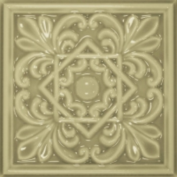Плитка 15x15 Classic 1 Khaki глянцевая оливковый Cevica