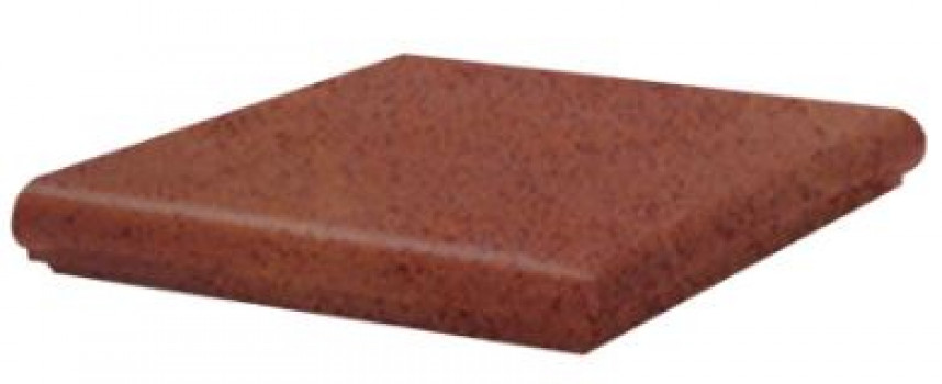 Клинкер 33x33 Esquina Redonda Classic Parma матовая коричневый камень Gres Aragon