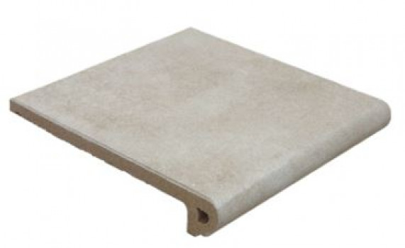 Клинкер 33x33 Peldaño Redondo 33 Capri Hueso матовая бежевый камень Gres Aragon