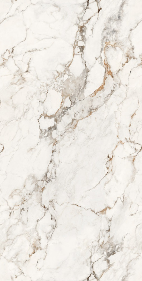 Керамогранит 120x60 Faux Grey Glossy Endless R полированная белый мрамор 9мм Gresant