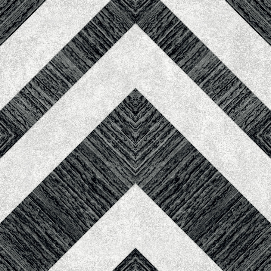 Керамогранит 40x40 Arc Caroli Nero Matt It матовая черно-белый 15мм Gresant