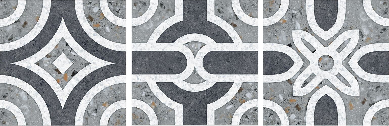 Керамогранит 40x40 Rock Florida Chrome Matt It матовая серый 15мм Gresant