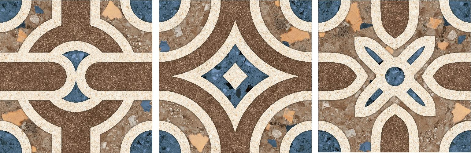 Керамогранит 40x40 Rock Florida Zinc Matt It матовая коричневый 15мм Gresant