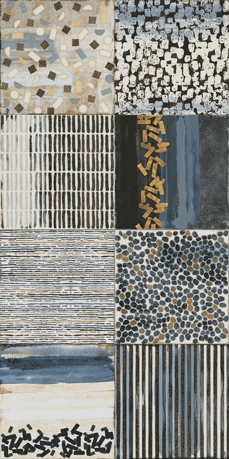 Керамогранит 120x60 Affreschi Klimt матовая многоцветный обои 9мм Mariner