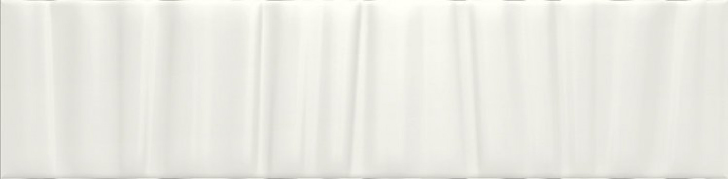 Керамическая плитка ACJ000009 Joliet White Prisma 30x7 для стен матовая Aparici