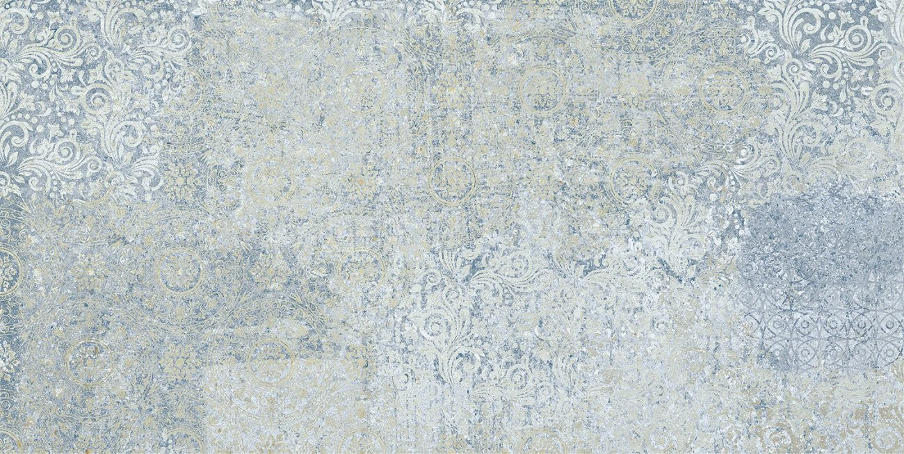 Керамогранит ACB0000001 Bohemian blue natural 100x50 для пола и стен матовая Aparici