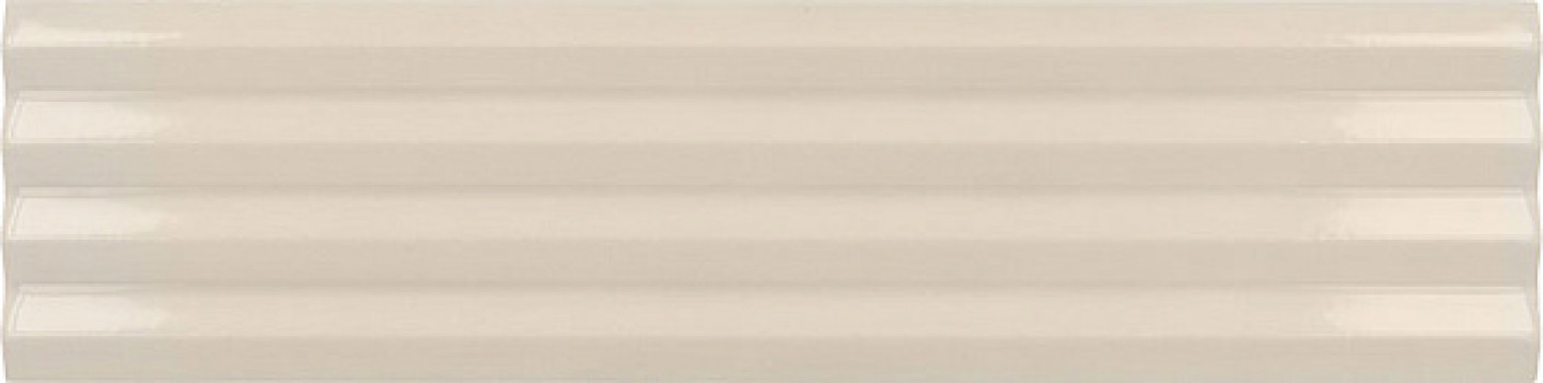 Плитка настенная 20x5 Costa Nova Praia Beige Pale Glossy 28482 Equipe