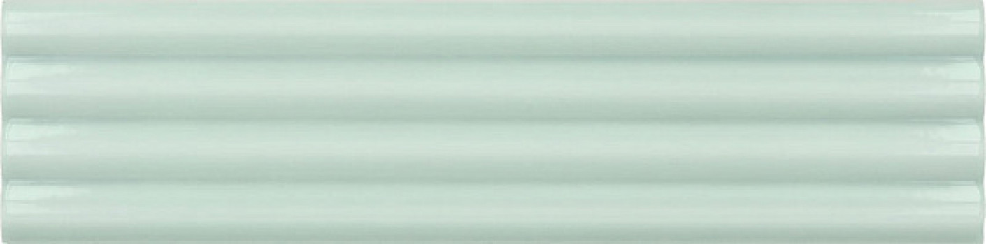 Плитка настенная 20x5 Costa Nova Onda Aloe Glossy 28488 Equipe