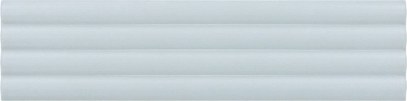 Плитка настенная 20x5 Costa Nova Onda Baby Blue Matt 28530 Equipe