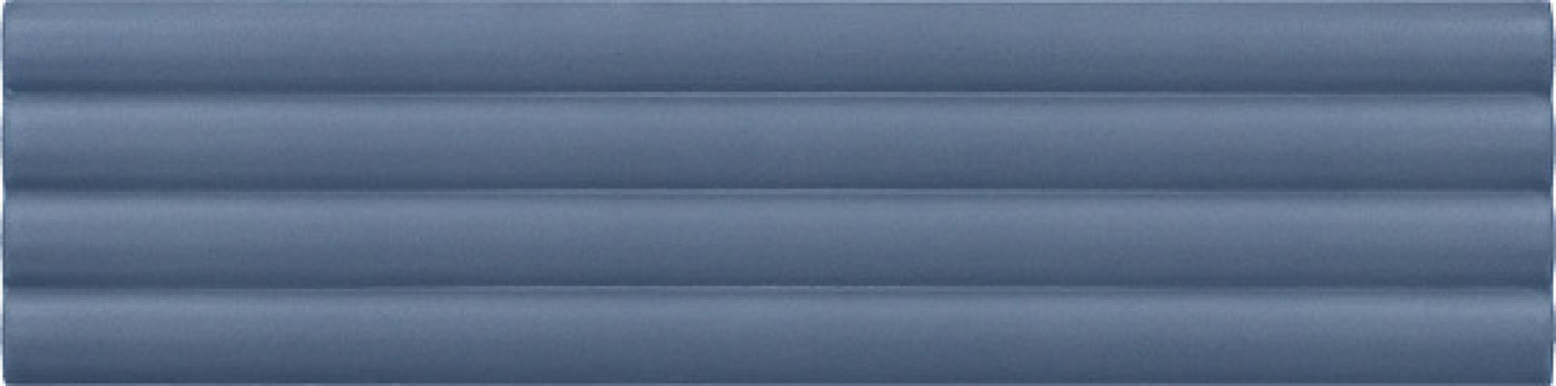 Плитка настенная 20x5 Costa Nova Onda Banyan Blue Matt 28529 Equipe