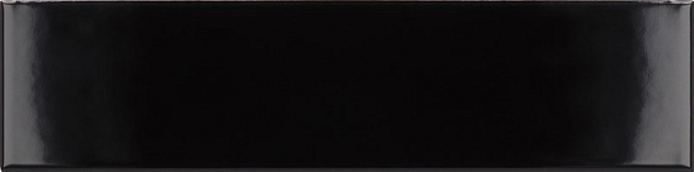 Плитка настенная 20x5 Costa Nova Black Glossy 28438 Equipe