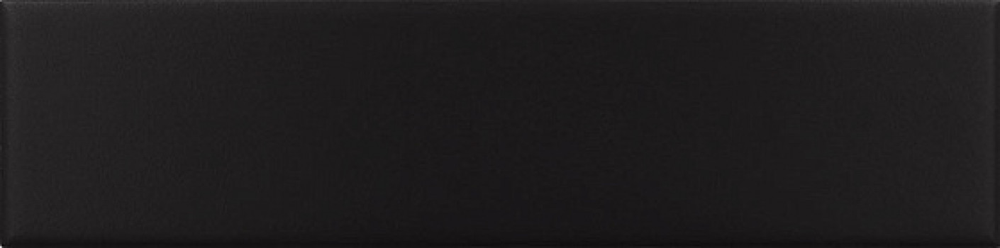 Плитка настенная 20x5 Costa Nova Black Matt 28453 Equipe