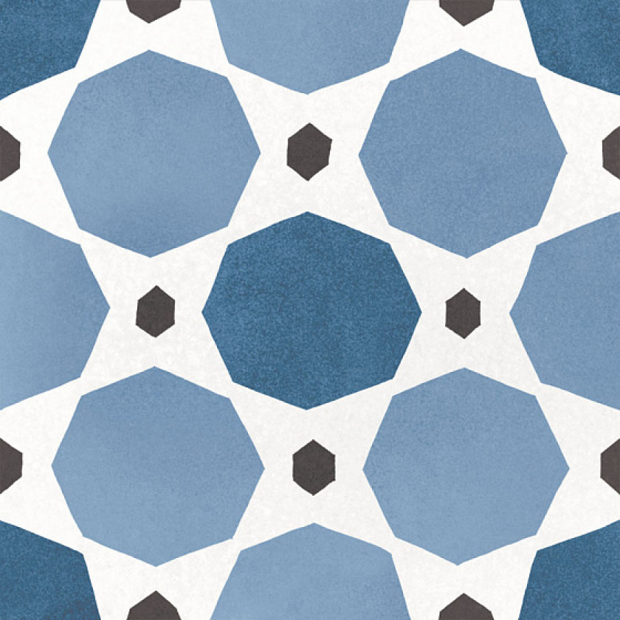 Керамогранит 20x20 Caprice Deco Sapphire Colours 22118 Equipe