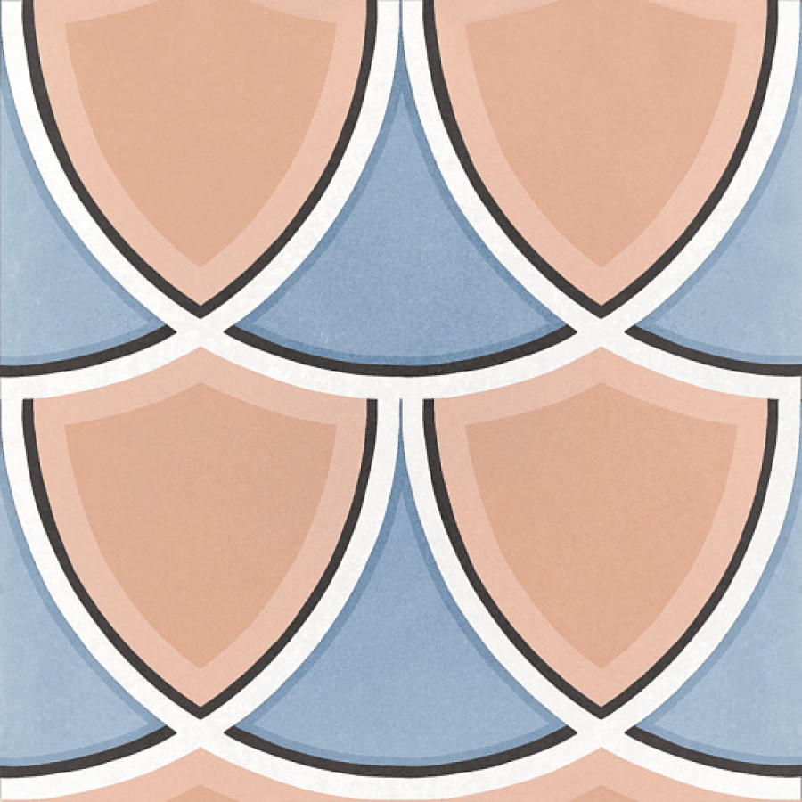 Керамогранит 20x20 Caprice Deco Island Colours (3 вида паттерна) 22116 Equipe