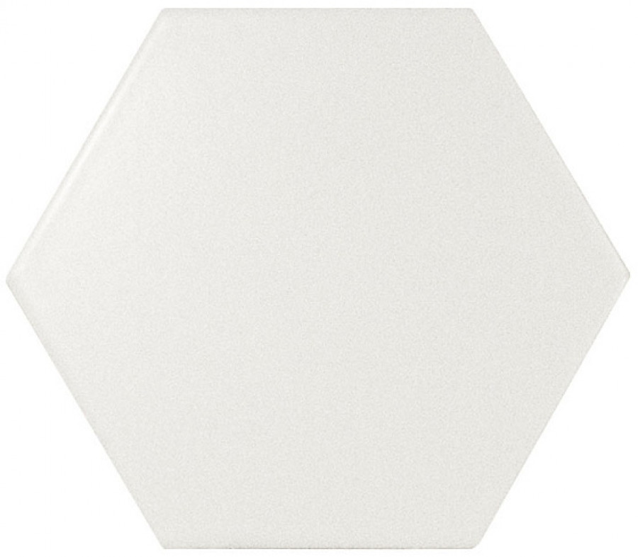 Плитка настенная 12.4x10.7 Scale Hexagon White Matt АКЦИЯ 21767 Equipe