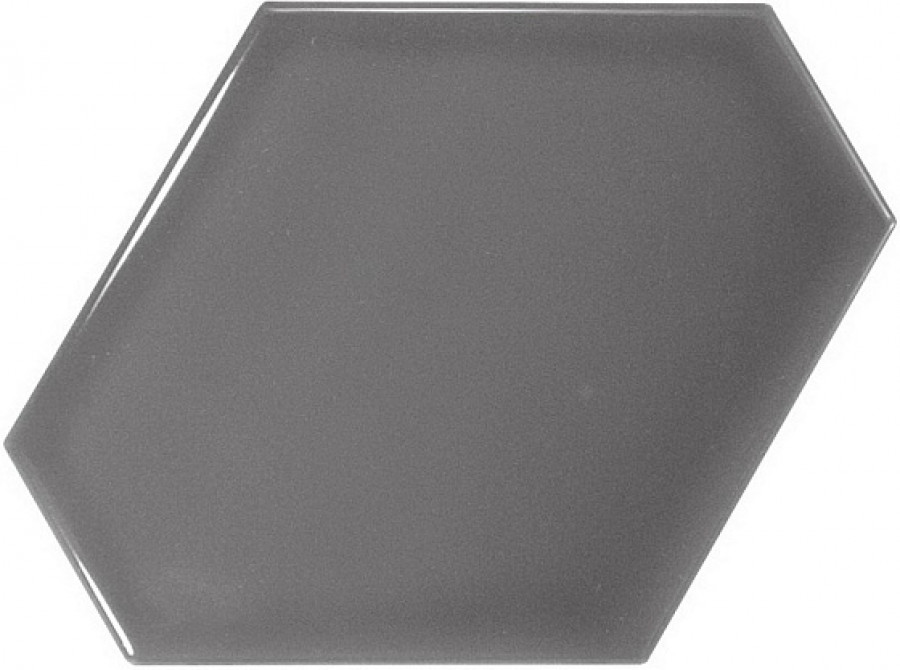 Плитка настенная 12.4x10.8 Scale Benzene Dark Grey 23829 Equipe